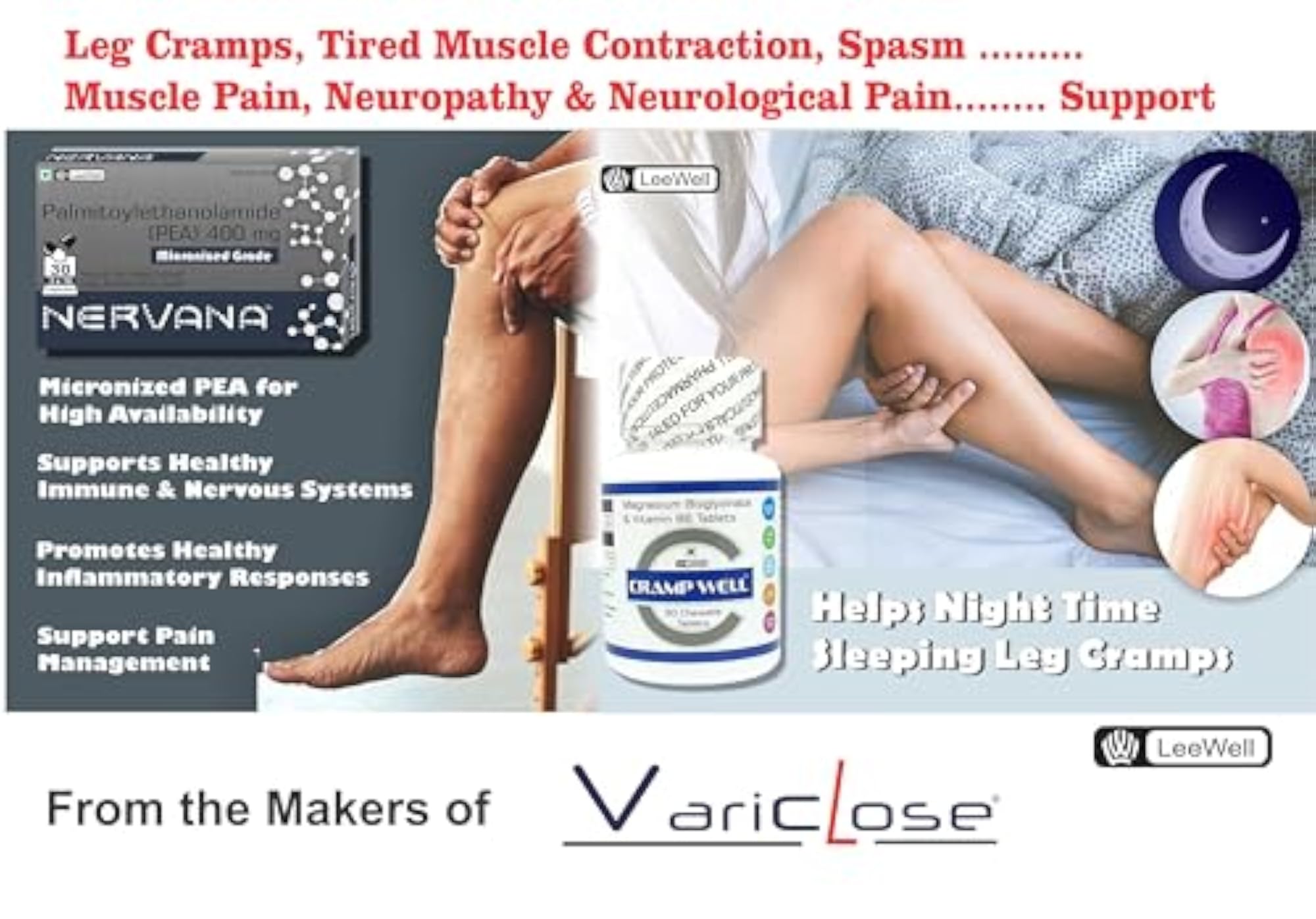 Variclose-500 Advanced Support for Varicose Veins